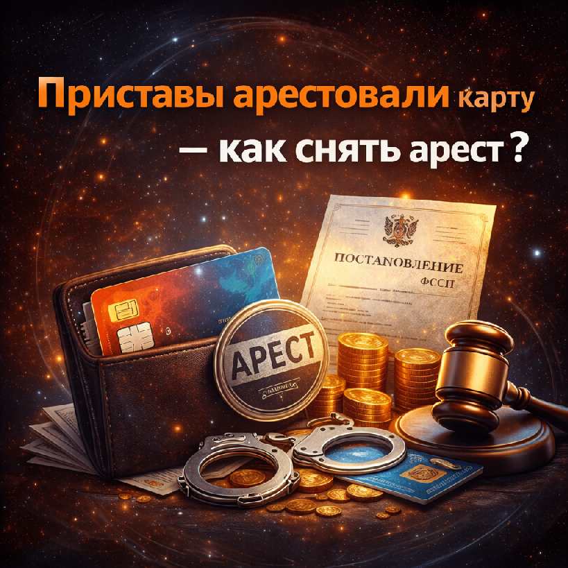 Приставы арестовали карту — как снять арест и что делать при долгах