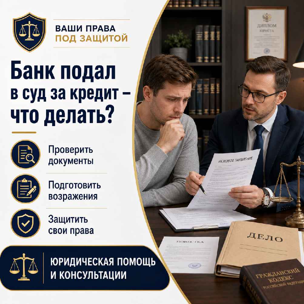 Банк подал в суд за кредит Юридическая консультация по кредитному спору: заемщик и юрист изучают исковое заявление и судебные документы по делу о взыскании долга банком.