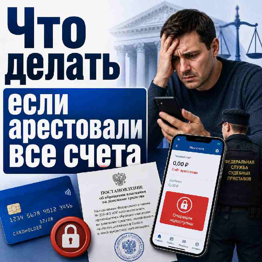 Приставы арестовали карту и не снимают арест что делать должнику