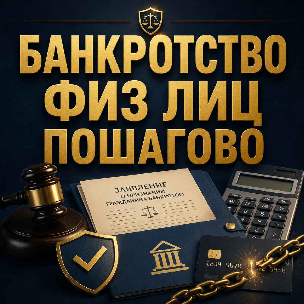 Банкротство физ лиц пошагово — заявление о банкротстве, списание долгов, кредиты, приставы и защита имущества