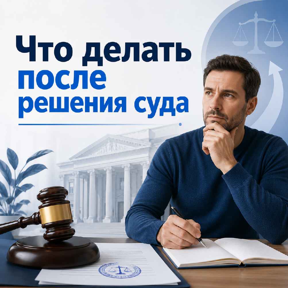 Что делать после решения суда