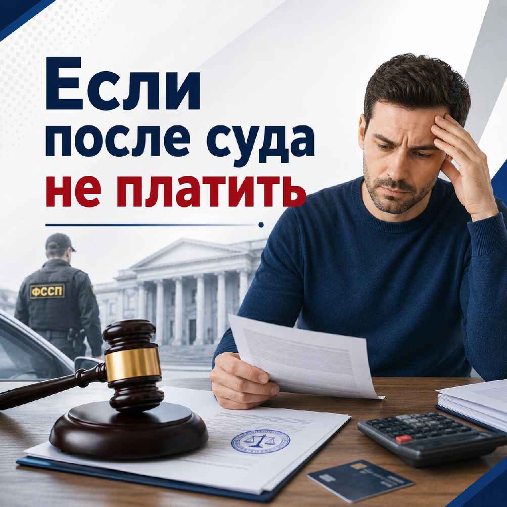 Если после суда не платить