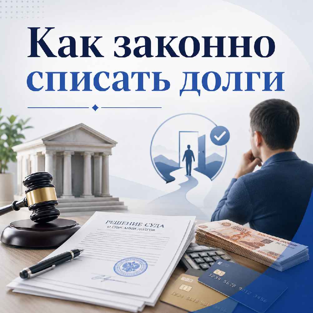 Как законно списать долги