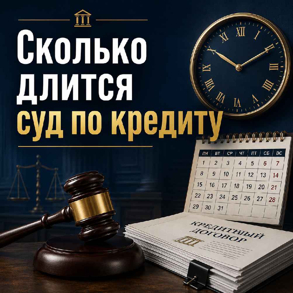 Сколько длится суд по кредиту — сроки рассмотрения дела, кредитный договор, судебные документы и решение суда